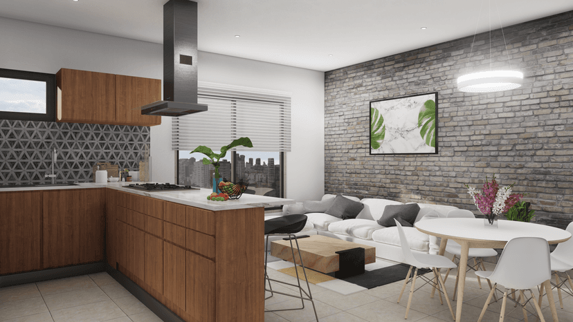 Departamentos en venta en la Colonia la Calma  4